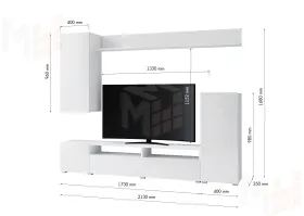 Гостиная Лира ЛДСП Белый