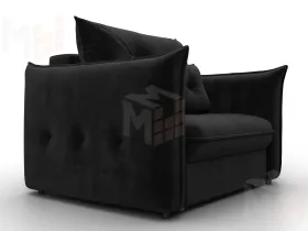 Кресло Лига-100 НПБ ( SEVEN 35 черный )