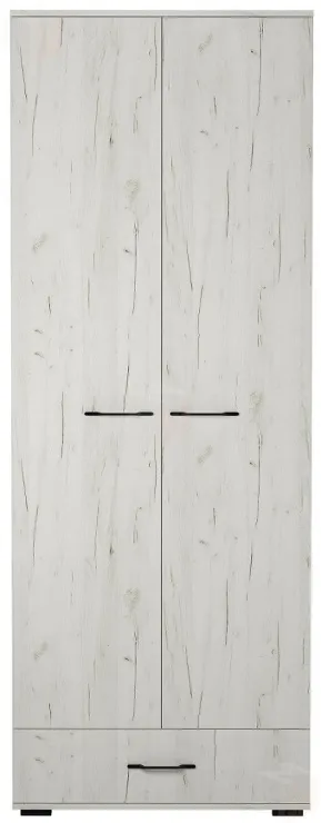 Шкаф с ящиком ИТАЛИЯ ШК1Я-800 Крафт белый