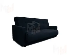 Диван-книжка Милан (бархат черный)