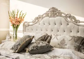 Кровать Патрисия 160х200 см крем корень глянец