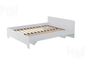 Кровать Виктор (Victor) 1,6 с основанием (белый)