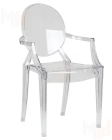 Стул обеденный DOBRIN LOUIS GHOST (цвет прозрачный)
