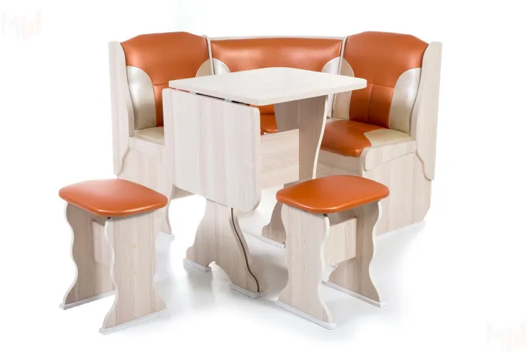 Кухонный уголок Нарцисс (ясень 120/101)