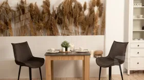 Стол обеденный Промо тип 1 Дуб Крафт золотой, Ателье темное