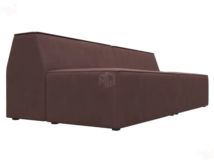 Диван прямой модульный Монс ( JOLY 09 бордовый )