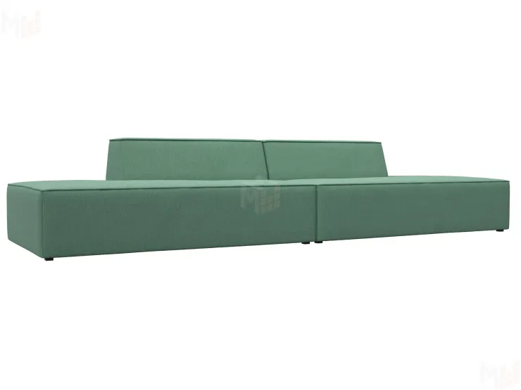 Диван прямой модульный Монс лофт ( Амур зеленый )