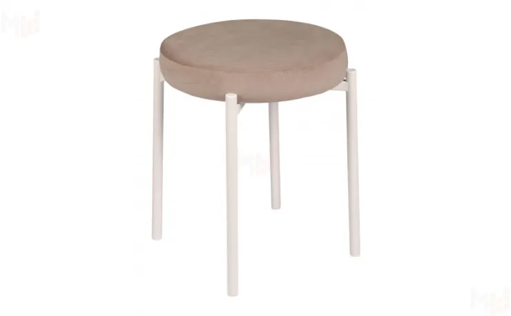 Табурет Кен Confetti mocco/белый 