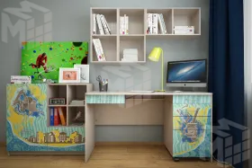 Стол письменный ЮНА 407