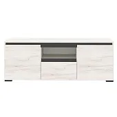 Тумба TV  ГРЕТТА Дуб Крафт белый - Антрацит