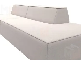 Диван прямой модульный Монс Модерн правый ( JOLY 05 бежевый )