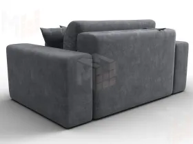 Кресло Лига-036 НПБ ( BRUT 16 темно-серый )