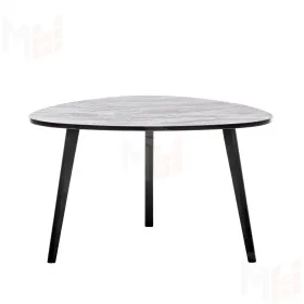 Стол журнальный Leset Квинт (Черный лак/Графит)