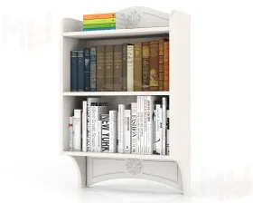 Полка книжная с карнизом Онега