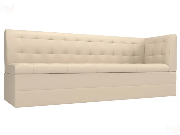 Диван кухонный прямой Бриз с углом справа