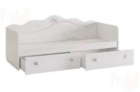 Кровать Фэнтези  белый рамух