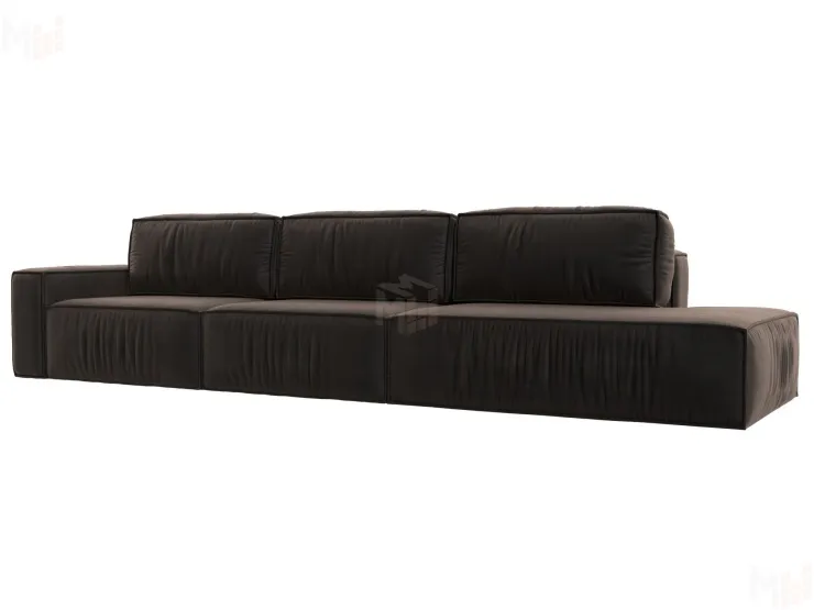 Диван прямой Прага Модерн Лонг подлокотник слева