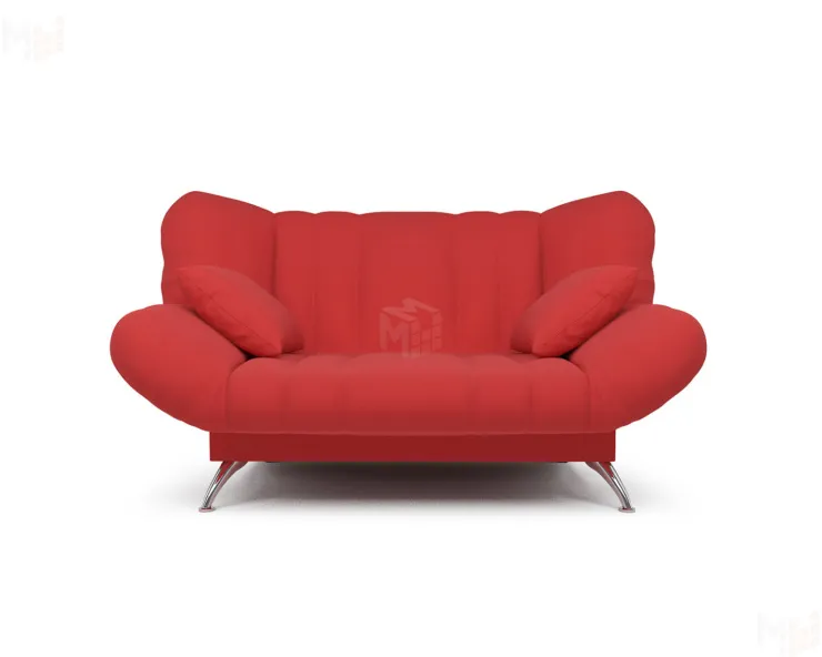 Диван клик-кляк Гольф кордрой красный