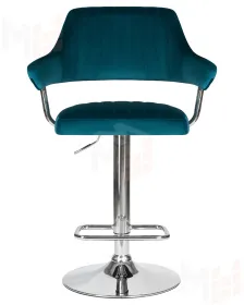 Стул барный DOBRIN CHARLY (морской волны велюр (MJ9-99))