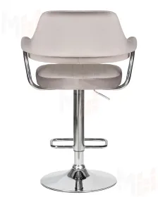 Стул барный DOBRIN CHARLY (серый велюр (MJ9-75))