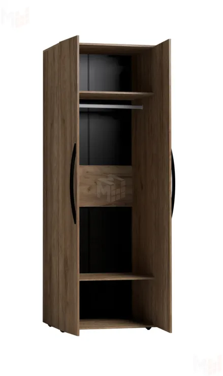 Шкаф для одежды NATURE 54 Дуб Табачный