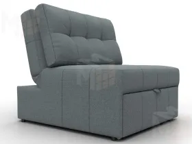 Кресло-кровать Лига-107 (80) ( Амур 07 серый )