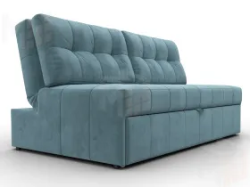 Диван прямой Лига-107 (160) ( SEVEN 113 бирюзовый )