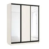 Шкаф-купе Тринити New (1800) Сандал светлый/2 зеркала