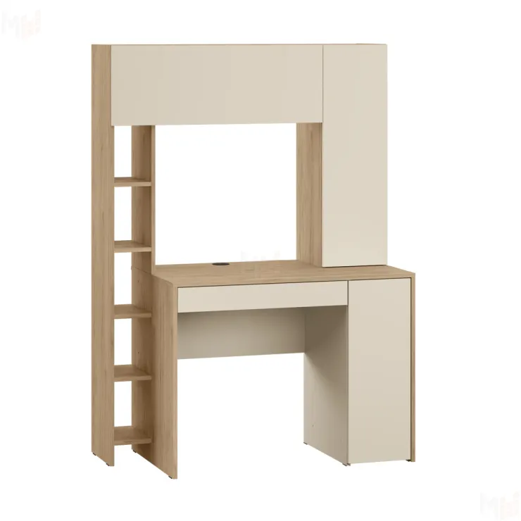  Стол компьютерный Комфорт 12.71 Гикори Натуральный, Сатин