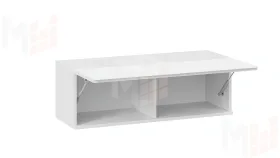 Шкаф навесной Глосс - ТД 319.03.26 Белый глянец, Стекло Белый глянец