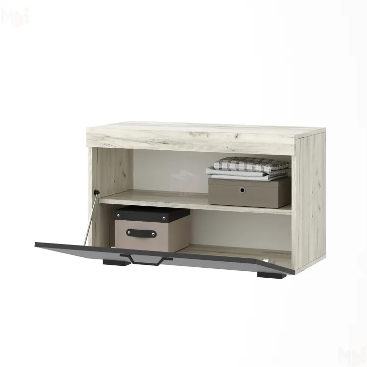 Обувница Соната ОС-800 Крафт белый-Антрацит