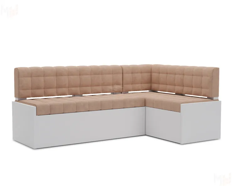 Ганновер Правый угол (Бежевый - Luna 061) 178х82х103 см