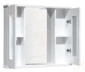 Шкаф-зеркало Кристалл 80 Айсберг