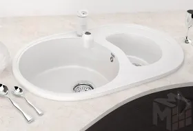 Двухсекционная реверсивная мойка ULGRAN U-504