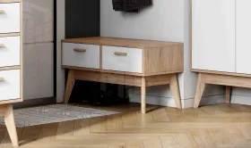 Тумба с двумя ящиками Калгари для прихожей