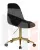 Офисное кресло для персонала DOBRIN DIANA (чёрный велюр (MJ9-101))