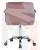 Офисное кресло для персонала DOBRIN TERRY (пудрово-розовый велюр (MJ9-32))