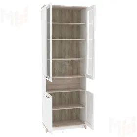 Шкаф для книг AURELIO 7 Белый