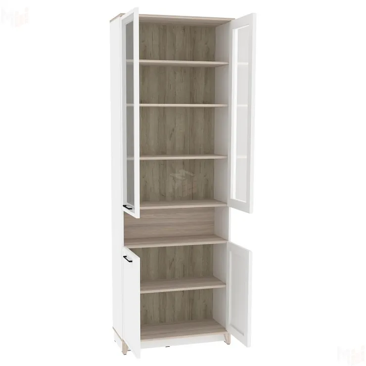 Шкаф для книг AURELIO 7 Белый