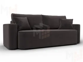 Диван прямой Лига-118 НПБ ( SEVEN 727 коричневый )