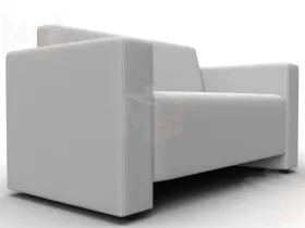 Диван прямой Лига-093 ( Белый )