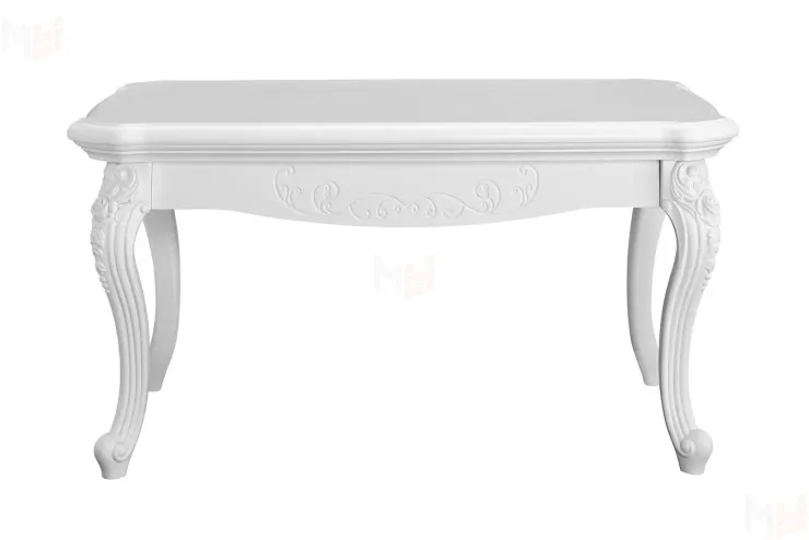 Столик прямоугольный Мишель белый матовый