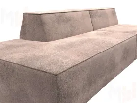 Диван прямой модульный Монс Модерн левый ( TOWER 05 бежевый )