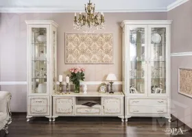 Тумба ТВ Патрисия крем корень глянец