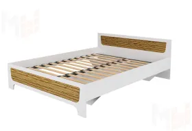Кровать Милана 1,6 с основанием