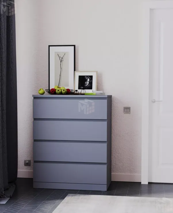 Комод Варма 4 серый