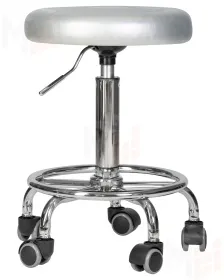 Табурет мастера DOBRIN BILLY (серебрянный)