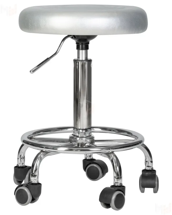 Табурет мастера DOBRIN BILLY (серебрянный)