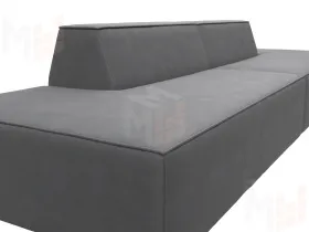 Диван прямой модульный Монс лофт ( JOLY 13 серый )