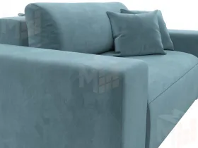 Кресло Лига-036 НПБ ( Бирюзовый )